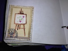 Artist Junk Journal Scrapbook USA Seller .
