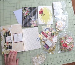 Anna Griffin «Thankfulness Card Topper» Embellishments, Card Layers, Sentiments