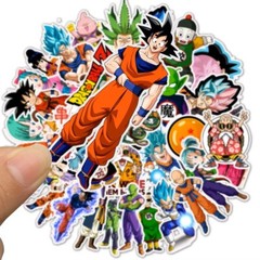 Dragonball Z Anime Stickers 50 Piece Pack Sticker Decals Decal Merch Waterproof