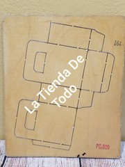 WOOD WOODEN PAPER CUTTING DIE BAG FITS ACCUCUT MACHINE BG100J READ