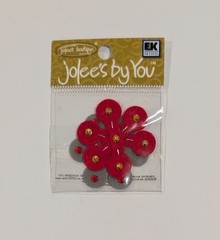 Felt Deco Snowflakes Christmas Jolee’s By You Mini Scrapbooking Embellishments