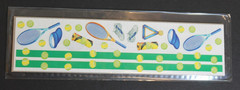 Creative Memories Tennis 6 Great length stickers Scrapbooking Sports Crafts