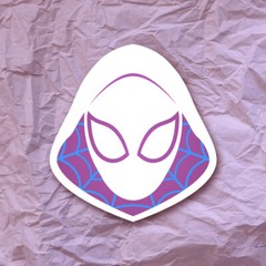 Spider-Gwen Sticker Spider-man Avengers Endgame Marvel Decal spiderverse Gwen