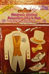 NIP Lot of 3 Keepsake Brand WEDDING Scrapbook 3D Embellishments STICKERS #10