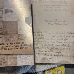 Tim Holtz Idea-ology Paper Stash French Industrial 12×12 Pad 36 Pages New