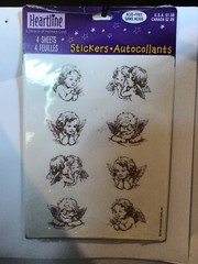 Heartline Hallmark Stickers Angels