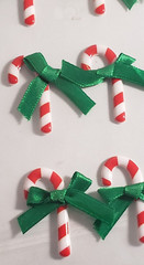 The Paper Studio La Petites CANDY CANES 3-D Stickers – 9 pcs