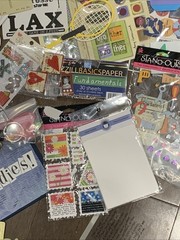 Scrapbook Embellishment School Holiday Sports Sticker Lot Frames Paper Borders