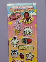 Skechers Sticker Fun For Everyone 2014 Puffy New Sealed