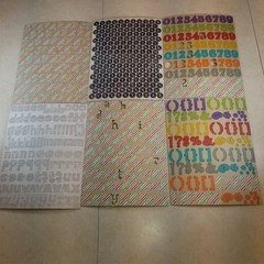 Huge Diecut Scrapbooking Clipboard 46 Sheets Bundle 3500 Pieces Alphabet Phrases