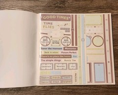 New Paper Boutique Scrapbooking Kit MEMORIES 16 Pages, 40 Stickers & 20 Die-Cuts