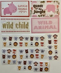 Zoo Jungle Animal Sticker Lot! Paper Reflections, San Diego Zoo, Etc