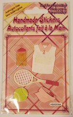 Lot of 3 TENNIS- Jolee’s Boutique Stickers & Embellishments + New Handmade set.
