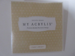 NEW! Vintage Mixed Lot Close To My Heart My Acrylix Stamps Stickers Felt Button