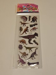 Realistic 3D Dinosaur Dino Stickers Planner Teacher Supply Papercraft DIY