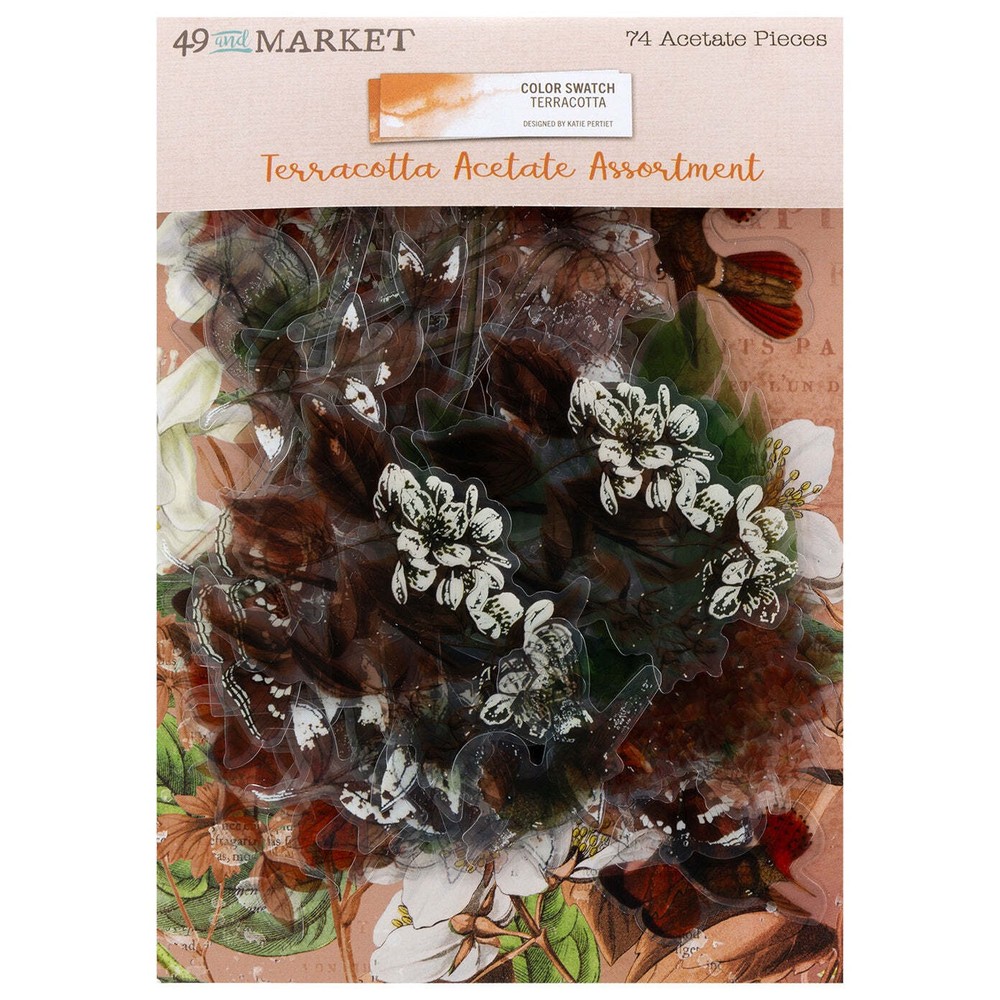 49 & Market Acetate Assortment – Color Swatch: Terracotta, TCS-29888