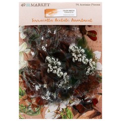 49 & Market Acetate Assortment – Color Swatch: Terracotta, TCS-29888