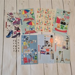 Large Scrapbook Sticker Lot 150+ Sheets Various Brands Jolees Stickopotomus….