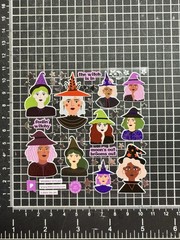 Pipsticks Ltd Edition ‘Wickedly Stylish’ 4×4 Sticker Sheet