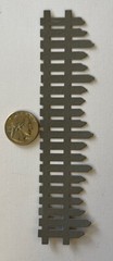 JAGGED PICKET FENCE Die-Cut(3pc)6-1/4″ x1-1/4″Garden •Trees•Garden•Yard•Outside