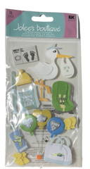 Bringing Baby Home~Dimensional Scrapbook Sticker Embellishment~Jolee’s Boutique