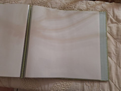 Scrapbook Album by SEI Oasis 12 x 12 Green with Jacobean Pattern 20 Pages NEW