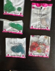 Bulk Vintage Craft Sequin Lot / 41 Packs for Sewing, DIY, Scrapbooking