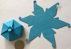 SMALL GIFT BOX Die-Cuts(3pc)Approx.2″In Diameter•Christmas•Holiday •Candy•Party•