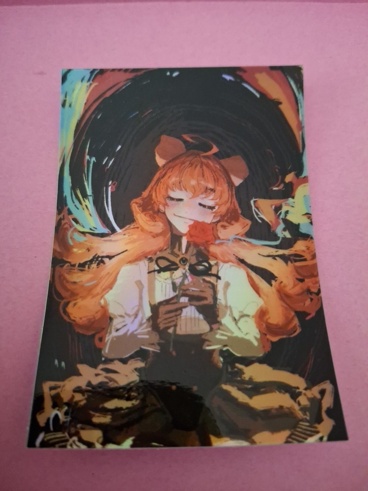 Penny Pollendina RWBY holographic Rainbow Art Sticker 3X3 Inch