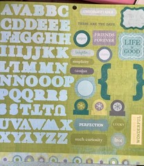 Scrapbook paper, stickers die cuts, total 40 12×12” papers,, 490 sts, 168 diecut