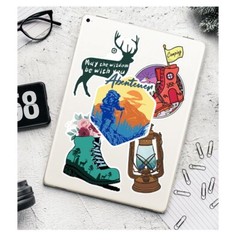 50pcs Outdoor Camping Hiking Stickers Pack, Nature Set, 177