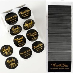 600 pcs1.5inch Thank You for supporting My Small Business Cards120 pieces 2×3.5