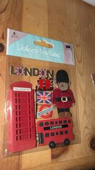 Jolee’s London England Travel Vacation Scrapbooking Stickers