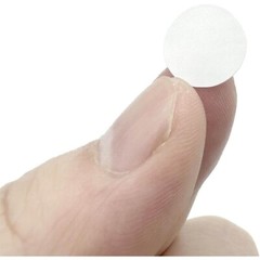1000 Pcs Self Adhesive White Round Dot Stickers Labeling Office Classroom Use