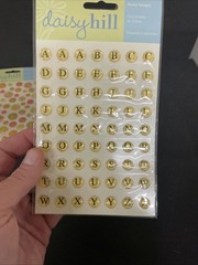 Daisy Hill Alphabet Dome Stickers Lot Of 13 Packages NEW