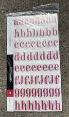 TRADEMARKS EDDIE RED 290 ALPHABET LETTERS NUMBERS WORDS ABC RUB ONS BOOK LOWER