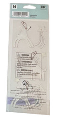 Reindeer~Stars~Glitter Accents~Touch of Jolee’s Dimensional Scrapbook Stickers