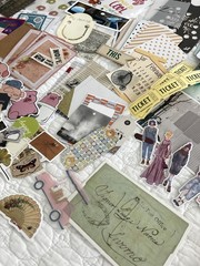 225+ pcs Lot Junk Journaling Scrapbooking Mixed Media Ephemera Destash