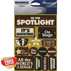Reminisce Drama Signature Series Stickers – RSD-108 Dimensional Cardstock