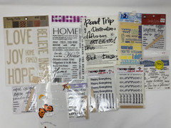 Rub On Transfers Lot 11 packs Sentiments Greetings Words Quotes Crafts Scrapbook