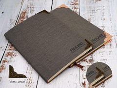 80piece Metal Book Corners Small Iron Corner Protectors For Scrapbook Photo Albu