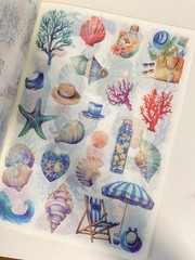6.5″ x 9″ Scrapbook & Paper Crafting Stickers – 2 Bks- 24 Pgs/Book