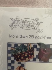 Gallery Graphics Acid-Free Stickers Apples Theme Americana, birdhouses, Herbs