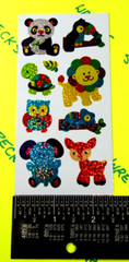 Baby Woodland Animals Prismatic Small Sticker Sheet