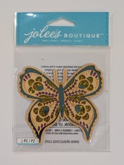 Jolee’s Large Wood Butterfly Scrapbooking Embellishment
