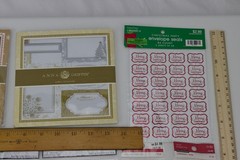 Anna Griffin / Recollections Holiday Tags and Stickers Large Mixed LOT