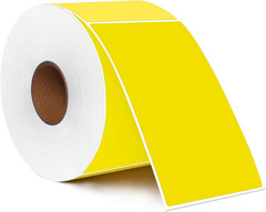 3 X 5 Inch Rectangle Adhesive Color Coding Stickers,Square Inventory Label Stick