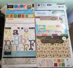Large Scrapbook / Craft Lot See Pictures!!