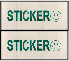 $20 Twenty Dollar 1996 Federal Reserve Note (US CURRENCY STICKERS) (Lot OF 2)