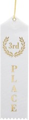 3rd Place Winner Award Ribbons 12 Pack Navy Blue Red White Gold Writing Event